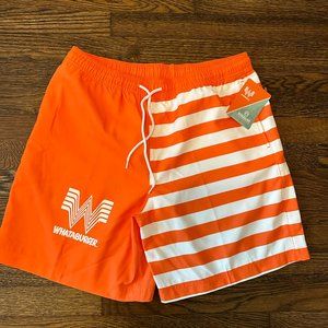 Magellan Outdoors X Whataburger Whataburger Logo Stripe Boat Shorts 7-in